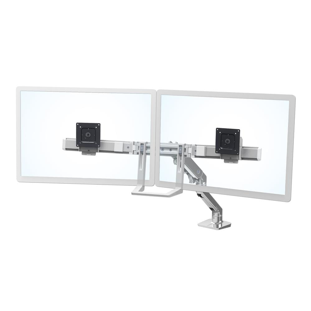 Ergotron HX DESK DUAL MONITOR ARM POLISHED