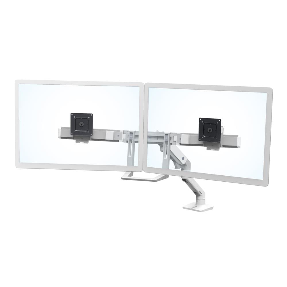 Ergotron HX DESK DUAL MONITOR ARM WHITE
