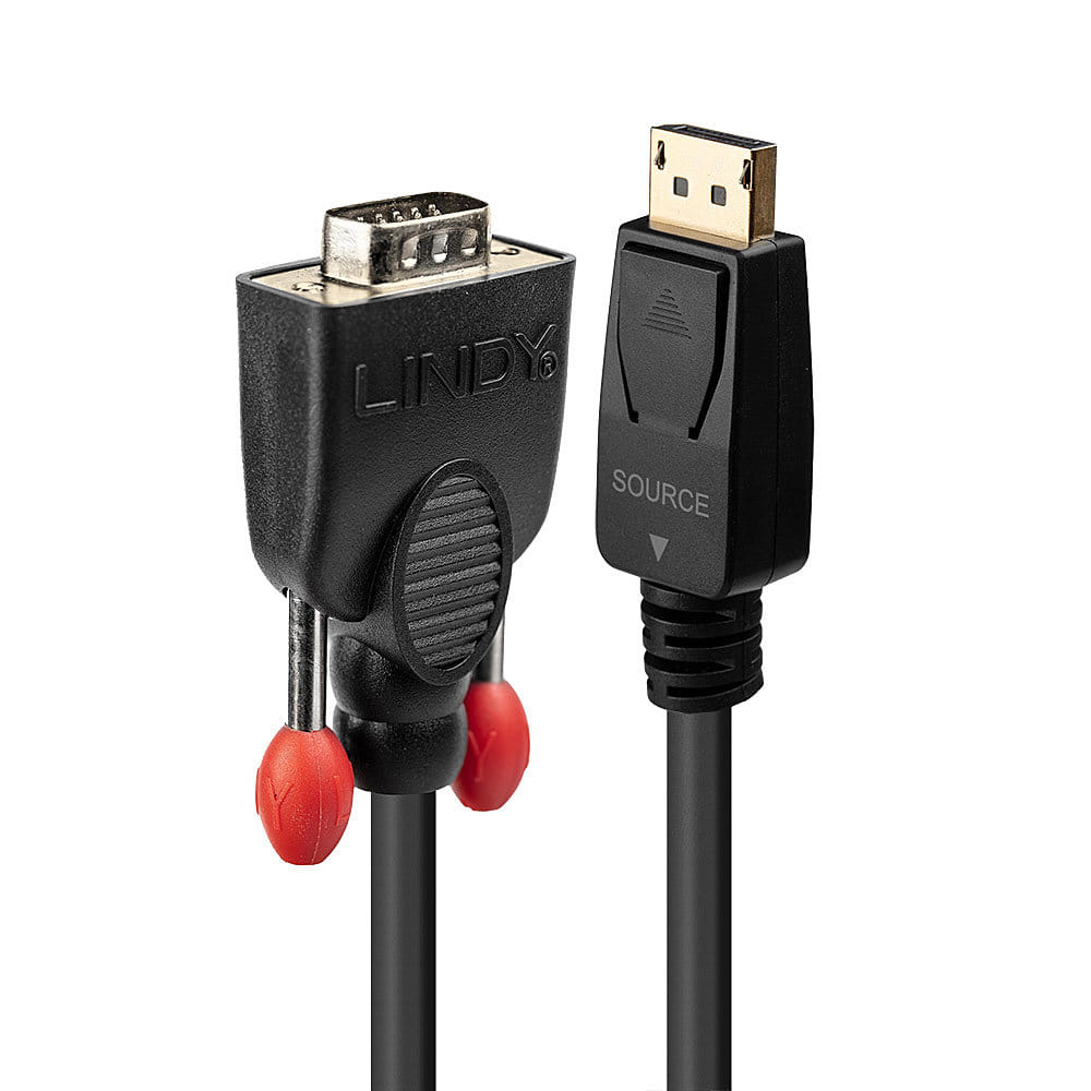 Lindy 2m DisplayPort to VGA Adapter