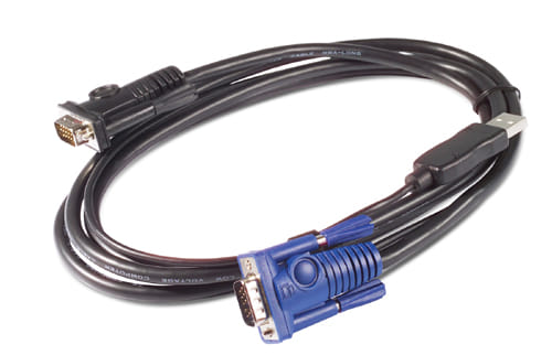 APC KVM USB Cable - 25 ft (7.6 m) Black