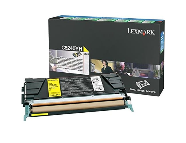 Lexmark Toner Cartridge Original Cyan, Yellow