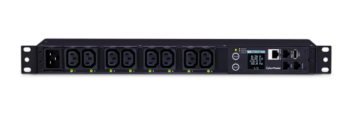 CyberPower Power Distribution Unit (PDU) 1U Black 8 AC Outlet(s)