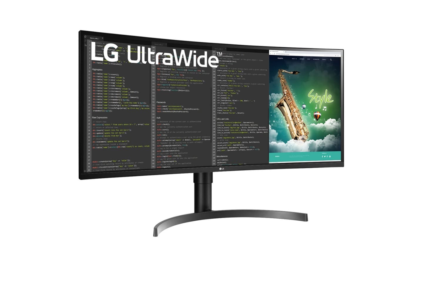 LG 35WN75C 35" UltraWide QHD VA 100Hz USB-C FreeSync HDR10 Curved Monitor