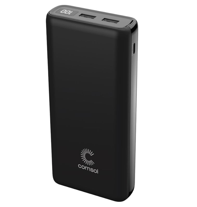 Comsol 20000MAH USBC/USBA Notebook Pwr Bank 60W