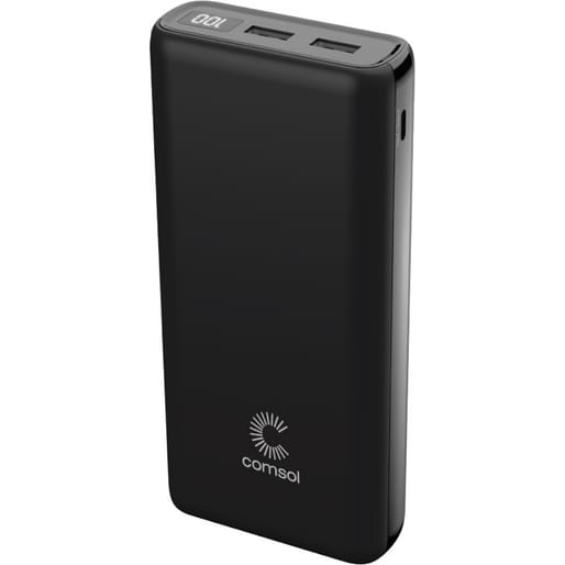Comsol 20000MAH USBC/USBA Notebook Pwr Bank 60W - Main Image