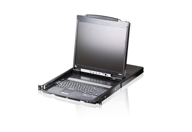 Aten 19" Dual Rail LCD Console