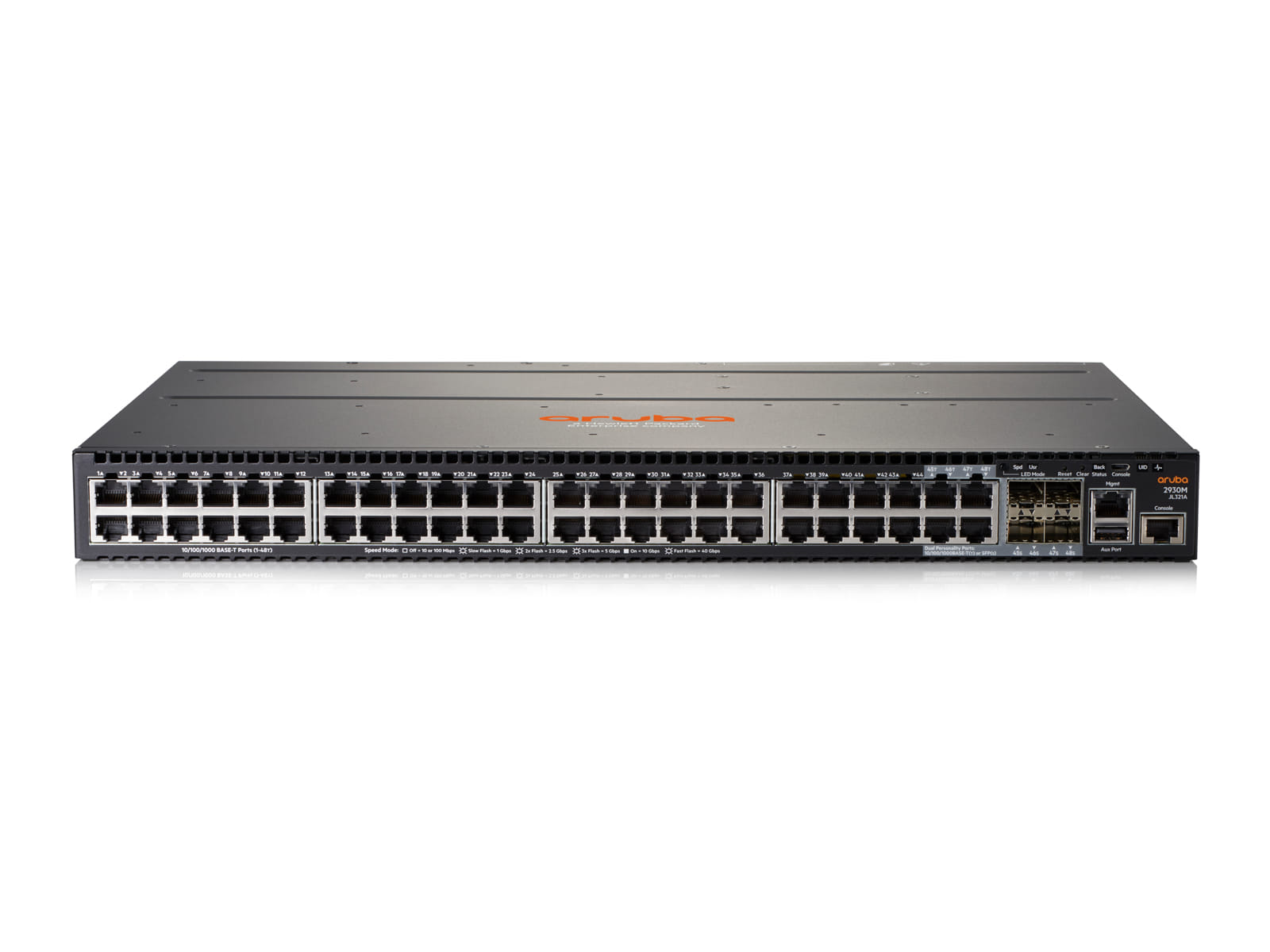 HP Aruba 2930M 48G 1-Slot Managed L3 Gigabit Ethernet (10/100/1000) 1U Grey