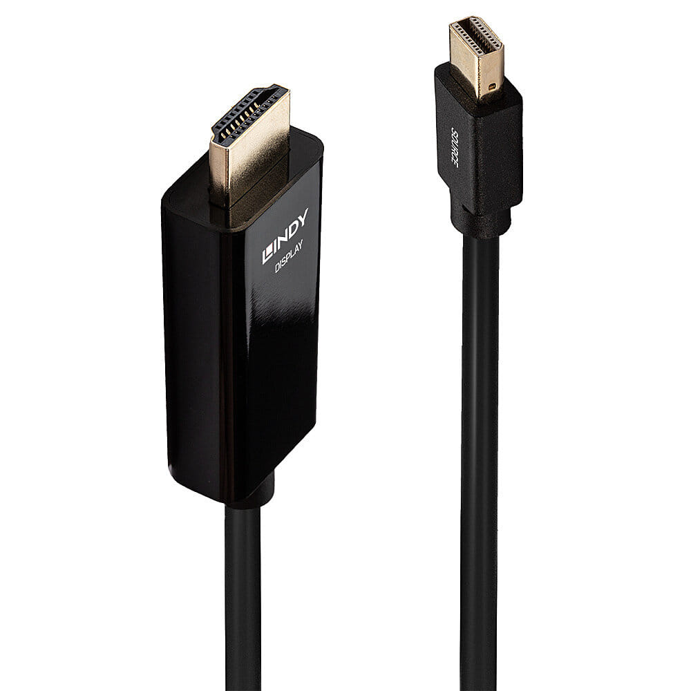 Lindy 2m Mini DisplayPort to HDMI Cable
