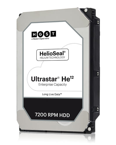 WD Ultrastar Entrprse HDD 12TB 3.5" SAS 256MB