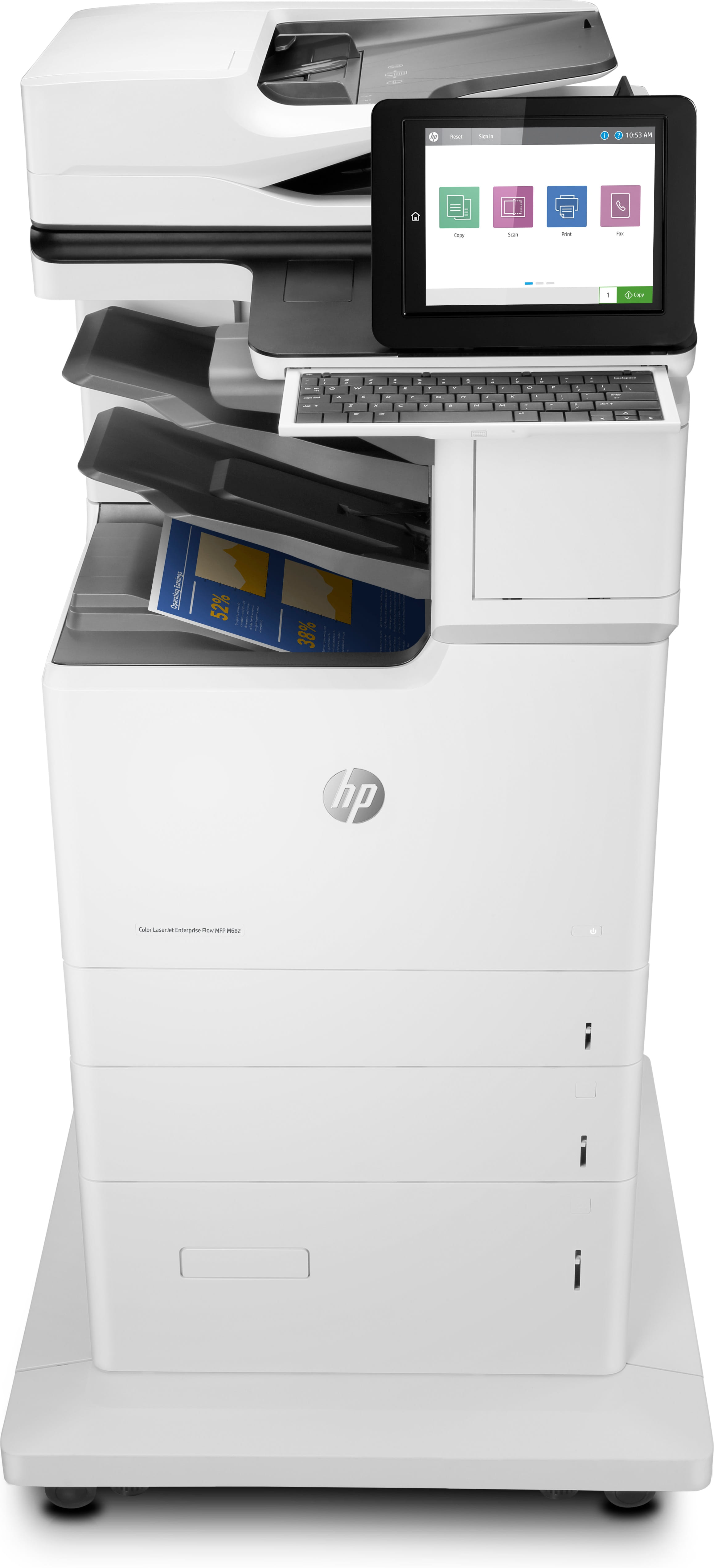 HP Color LaserJet Enterprise Flow M682z Laser A4 1200 x DPI 60 ppm Wi-Fi