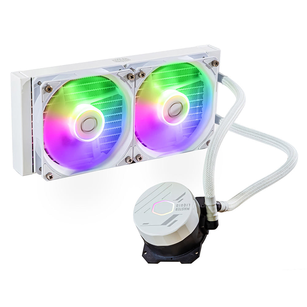 Coolermaster ML240L Core White ARGB CPU Cooler