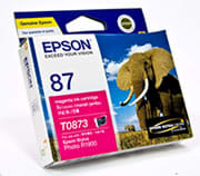 Epson 87 UltraChrome Hi-Gloss2-Magenta Ink Cart