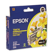 Epson T0474 Yellow Ink Cartridge,C63/C65/C83