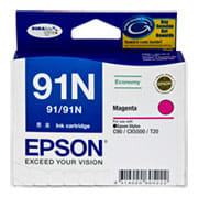 Epson 91N Magenta Ink for C90, Cx5500, T20, Tx100
