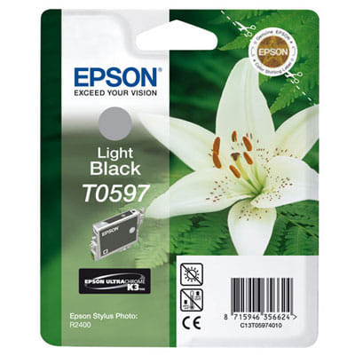 Epson T059 Light Black Cartridge, for R2400