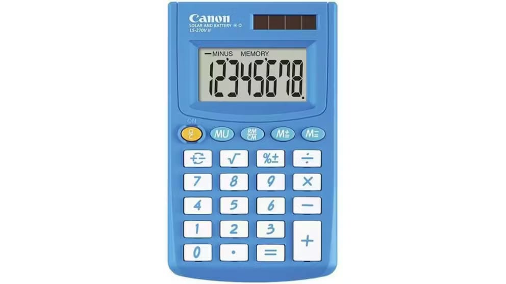 Canon LS-270V III Handheld Pocket Sized Calculator