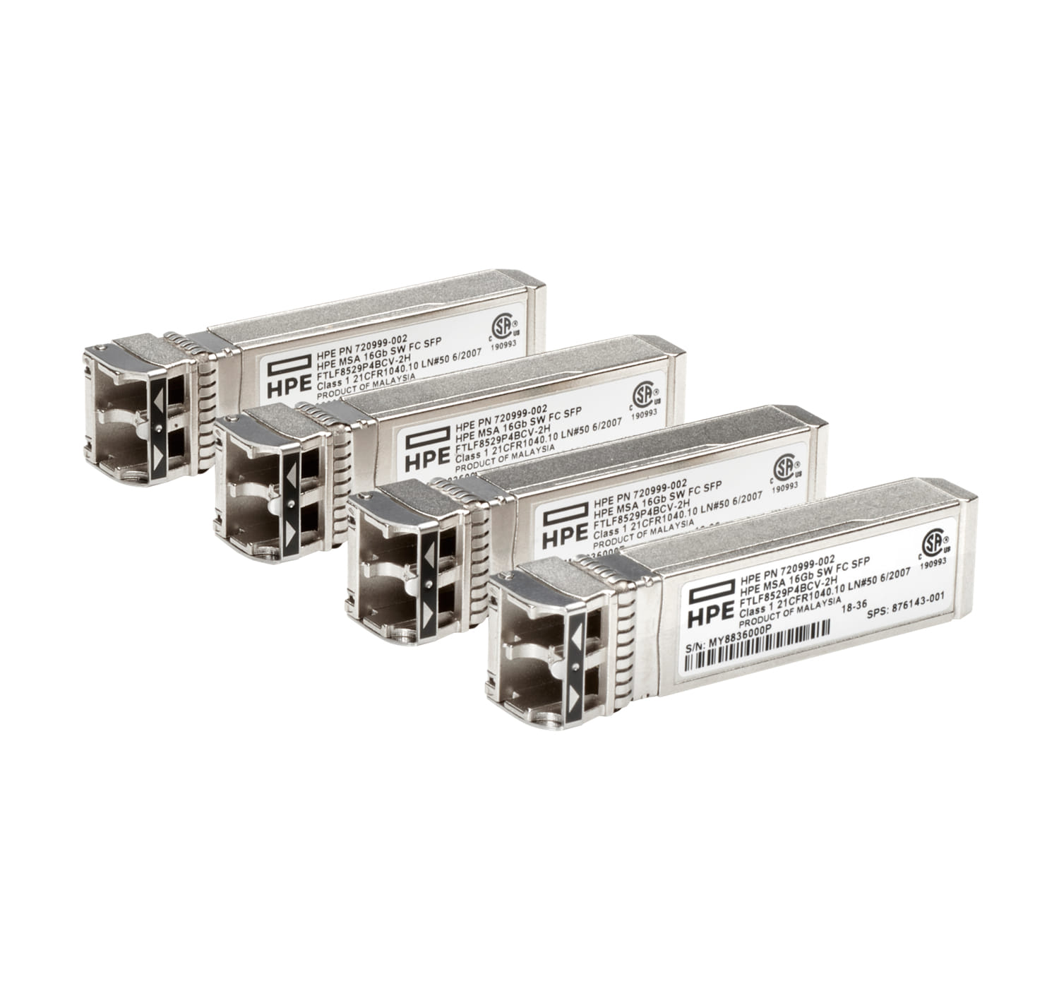Hewlett Packard Enterprise C8R24B Network transceiver Module Fiber optic 16000 Mbit/s SFP+ 850 nm