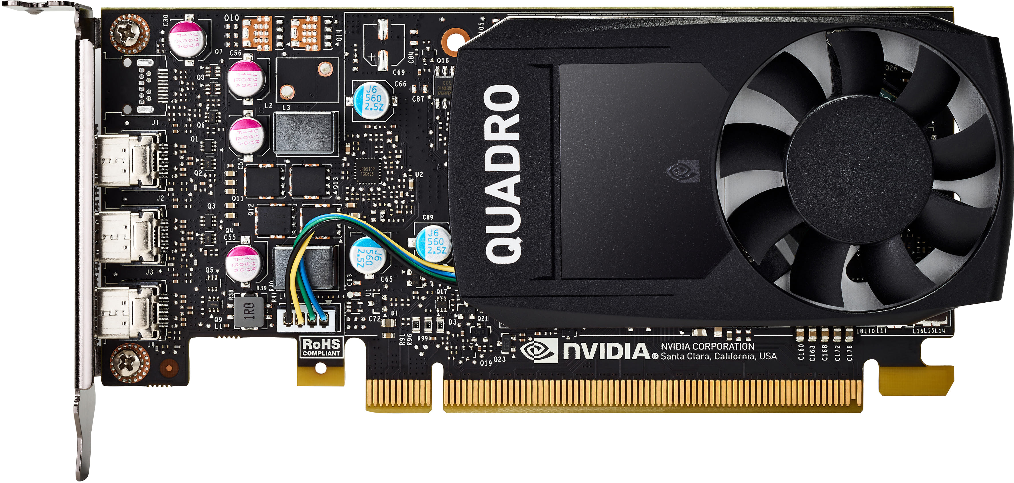 HP nVidia Quadro P400 2GB Graphic Card