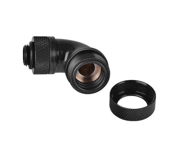 Thermaltake Pacific G1/4 PETG Tube 90-Degree Compression 16mm OD
