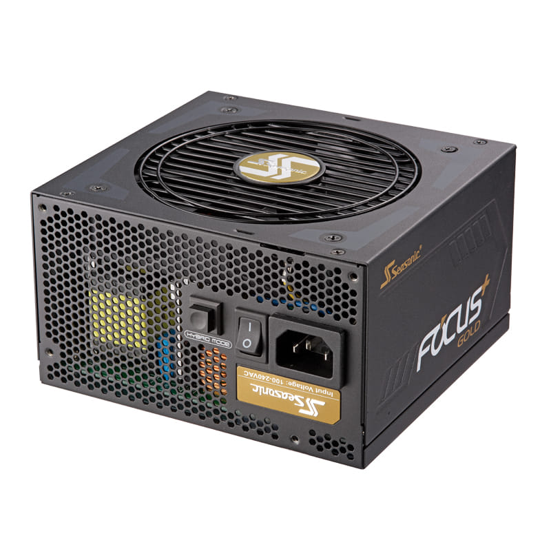 Seasonic FOCUS Plus 650 Gold Power Supply Unit 650 W 20+4 pin ATX ATX Black