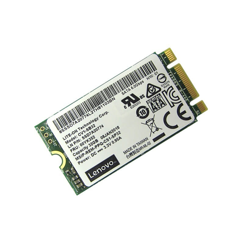 Lenovo HDD M.2 32GB SATA 6GBps Non-Hot-Swap SSD