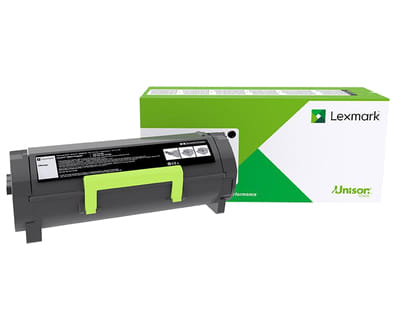 LEXMARK 60F3X0E EXTRA H.YLD BK TONER 20K MX511/611