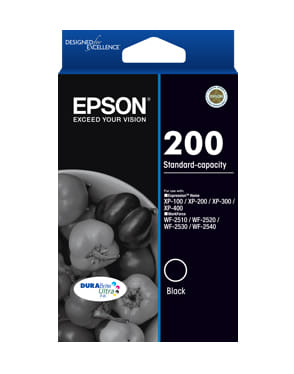Epson 200 STD Cap Durabrite Ultra Ink - Black