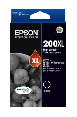 Epson 200XL DURABrite Ultra - Black Ink Cartridge