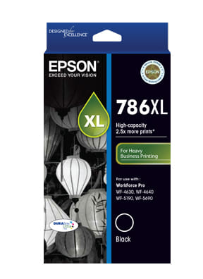 EPSON 786XL High Capacity Black Ink