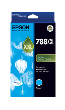Epson 788XXL Extra High Capacity-Cyan Ink Cart