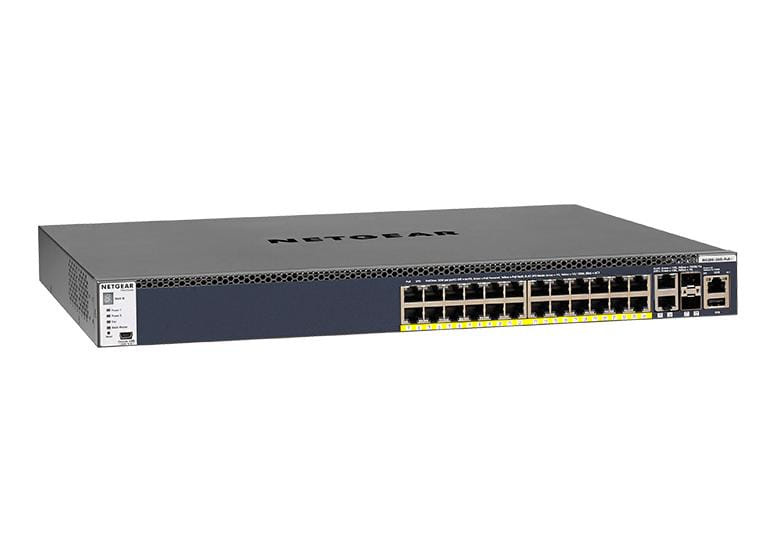 Netgear GSM4328PB 24-Port PoE+ Layer 3 Fully Managed Stackable Switch