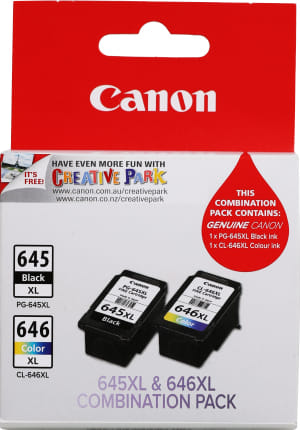 Canon PG645XLCL646CPXL -BK PG645XL & CL646XL CART