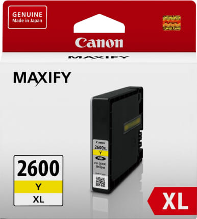 Canon PGI2600Xl Yellow Ink Tank 1500 Pages
