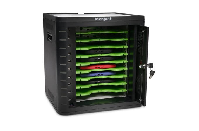 Kensington Sync & Charge Cabinet Portable Device Management Black