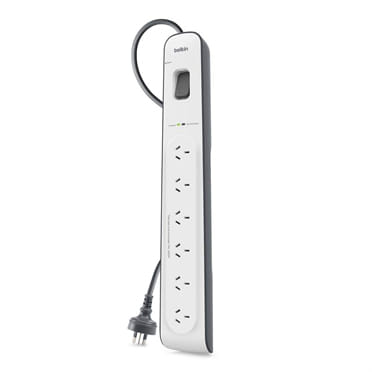 Belkin 6-Outlet Surge Protector/Power Board 2m
