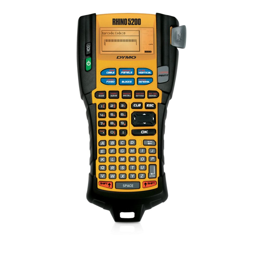 Dymo Rhino 5200 Label Printer Thermal Transfer ABC