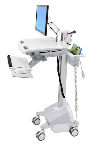 Ergotron SV Cart With LCD Arm Life Powered