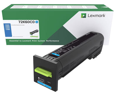 Lexmark Toner Cartridge Original 8000 Pages Cyan