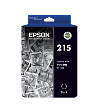 Epson 215 Pigment Black Ink For Workforce Wf-100