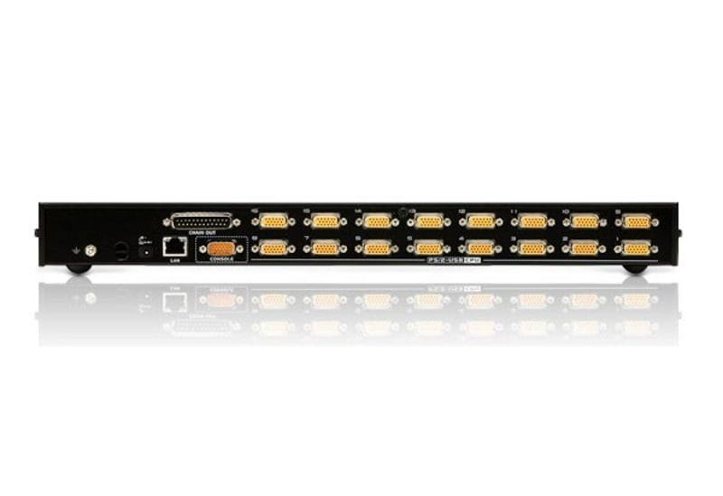 ATEN 16-Port PS/2-USB 2.0 KVMP Switch Over IP