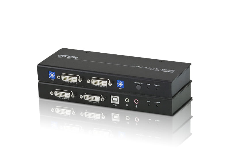 Aten CE604-AT-U KVM Switch Black