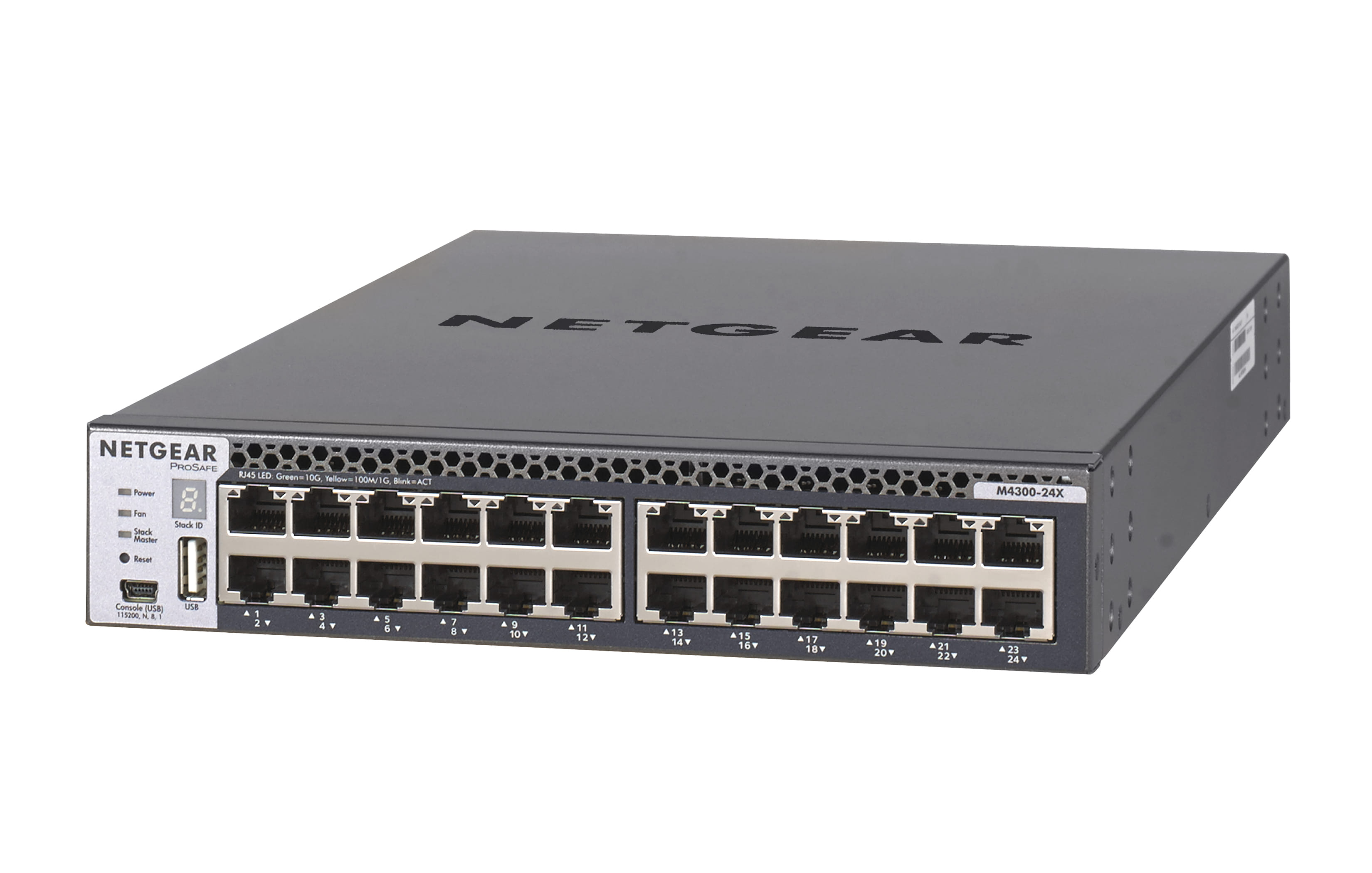 Netgear M4300-24x Managed L3 10G Ethernet (100/1000/10000) Black