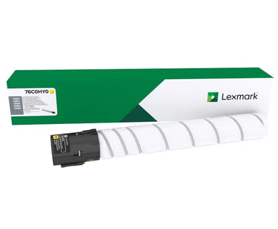 LEXMARK 76C0HY0 YW H.YIELD TONER CART 34K