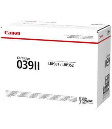 Canon 039 II Toner Cartridge Original Black