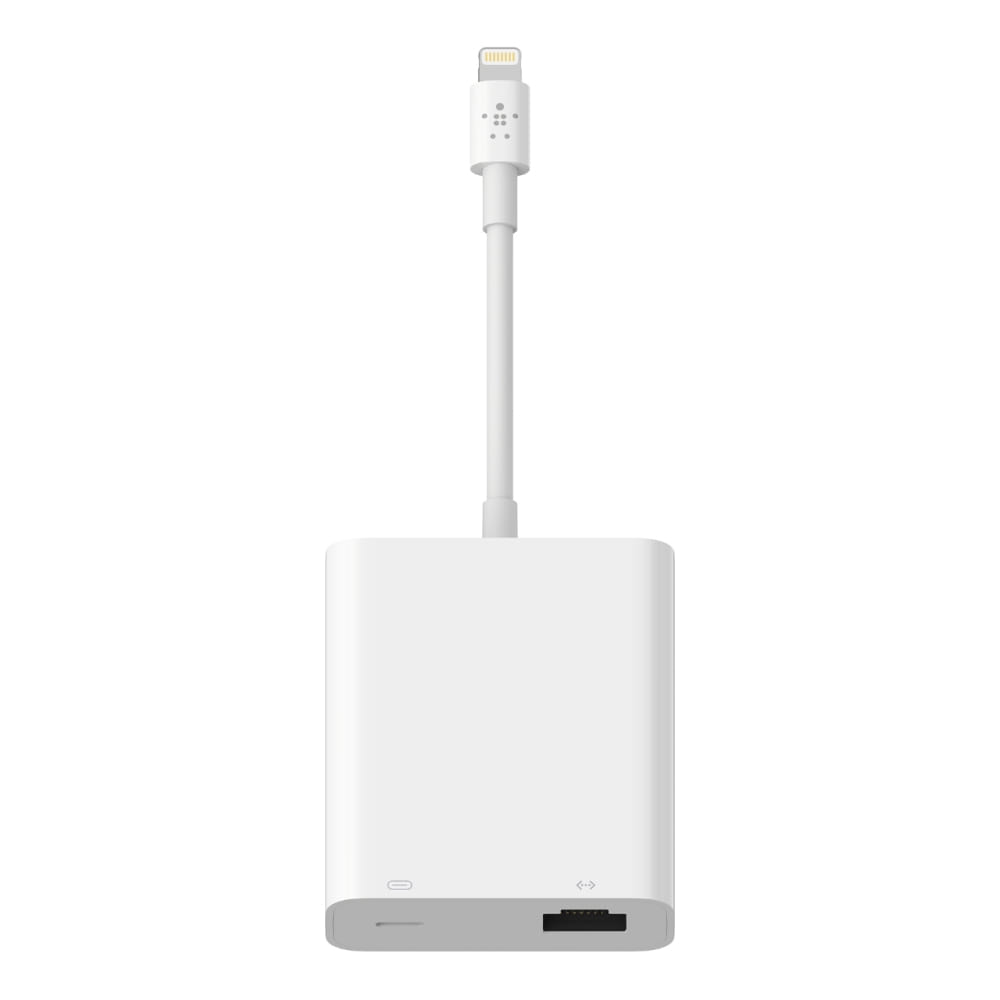 Belkin Ethernet And Power Adapter With Lightning Connector