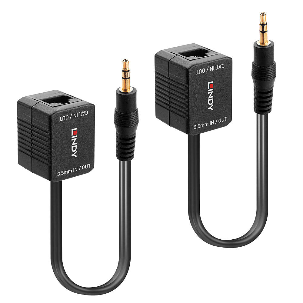 Lindy 100m CAT6 3.5mm Audio Extender