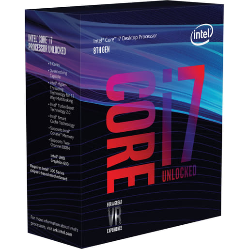 Intel Core i7 8700K Processor - Main Image