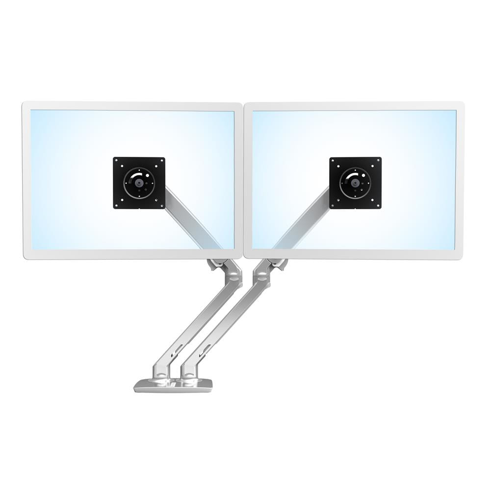 Ergotron MXV Desk Dual Monitor Arm Polished