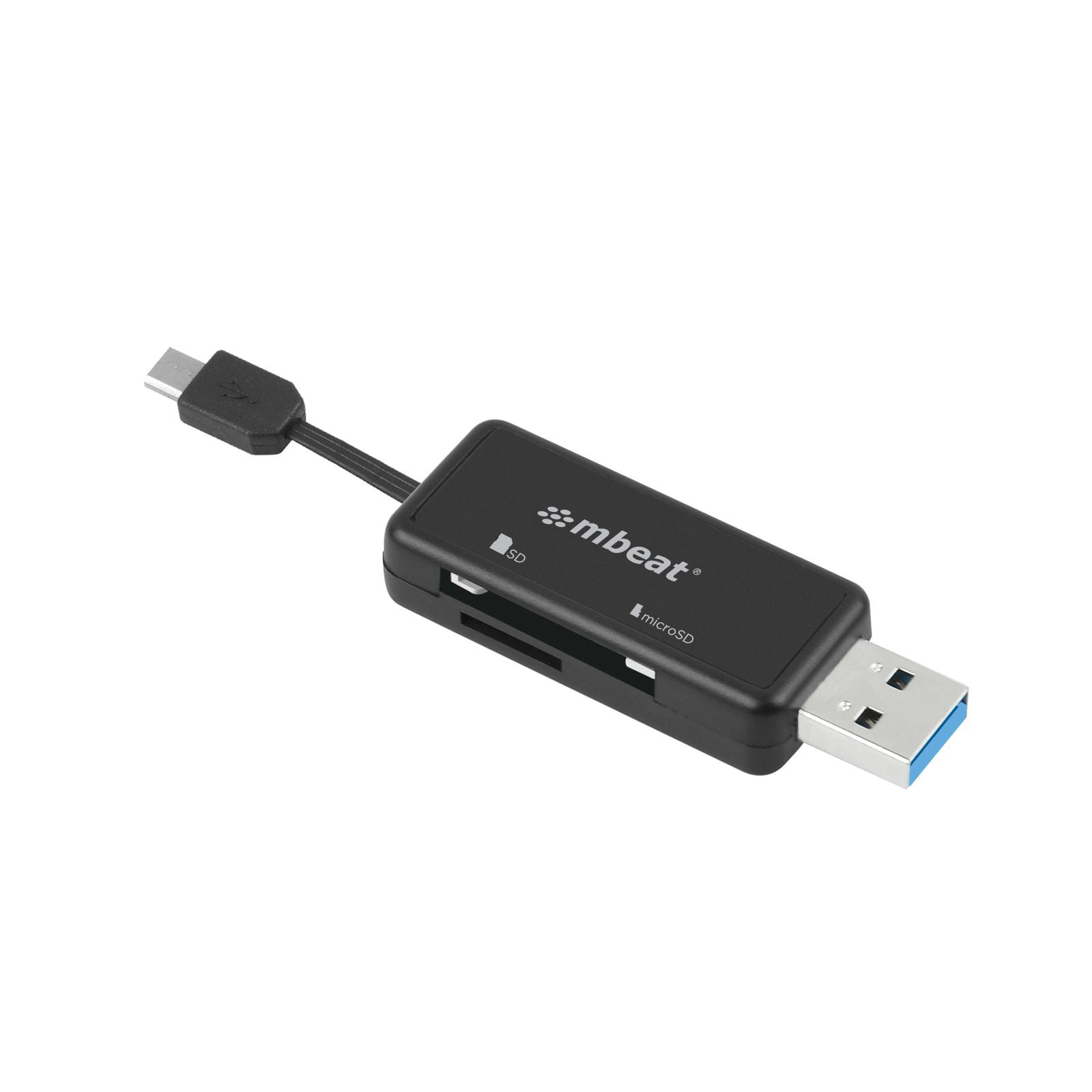 mbeat Ultra Dual USB Reader-USB 3.0 Card Reader