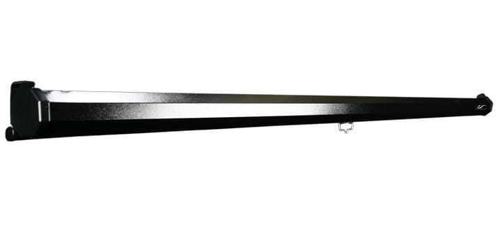 Elite Screens 84" Manual Pull Down Wall/Ceiling Mount - Black Casing